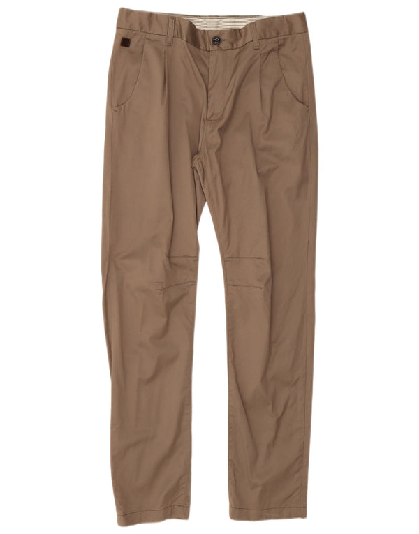 Pantaloni casual slim da uomo Zara W31 L30 Beige