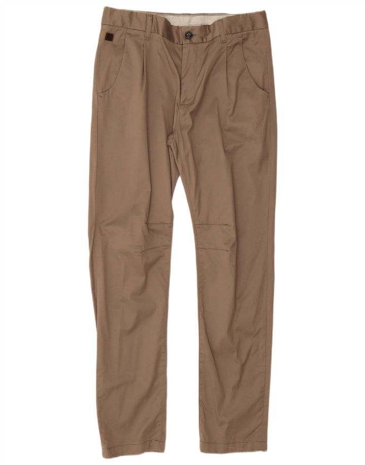 Pantaloni casual slim da uomo Zara W31 L30 Beige