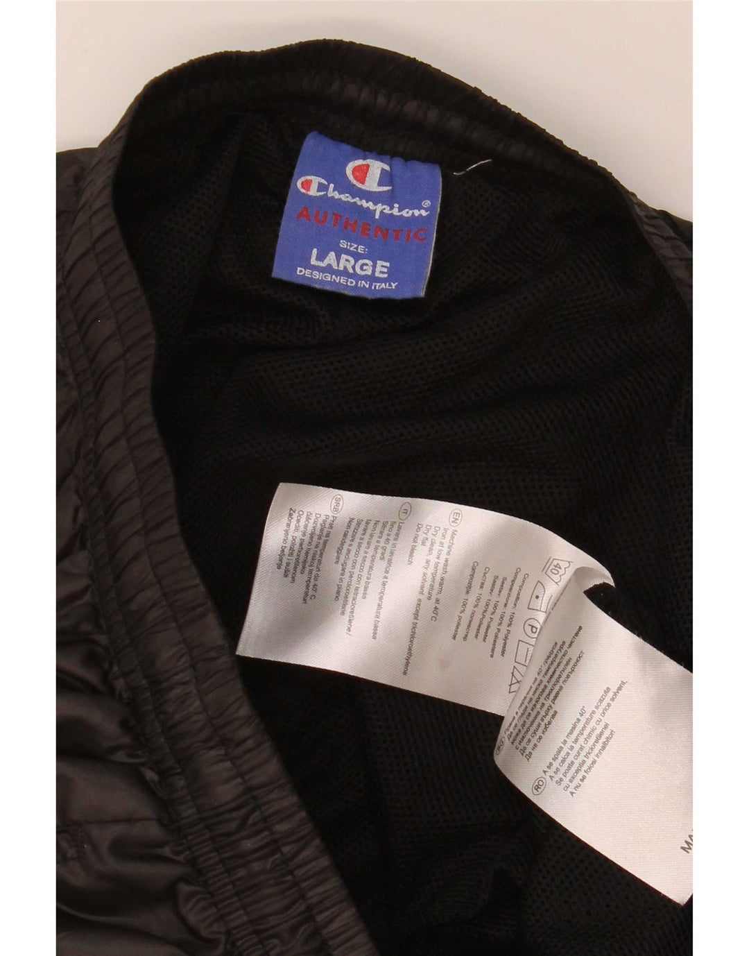 Pantaloni da tuta da donna Champion Joggers UK 14 Large Nero Poliestere