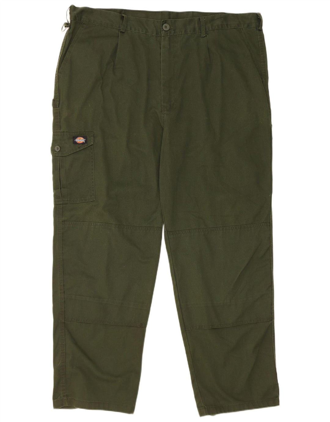 Pantaloni cargo affusolati da uomo Dickies W44 L30 poliestere verde