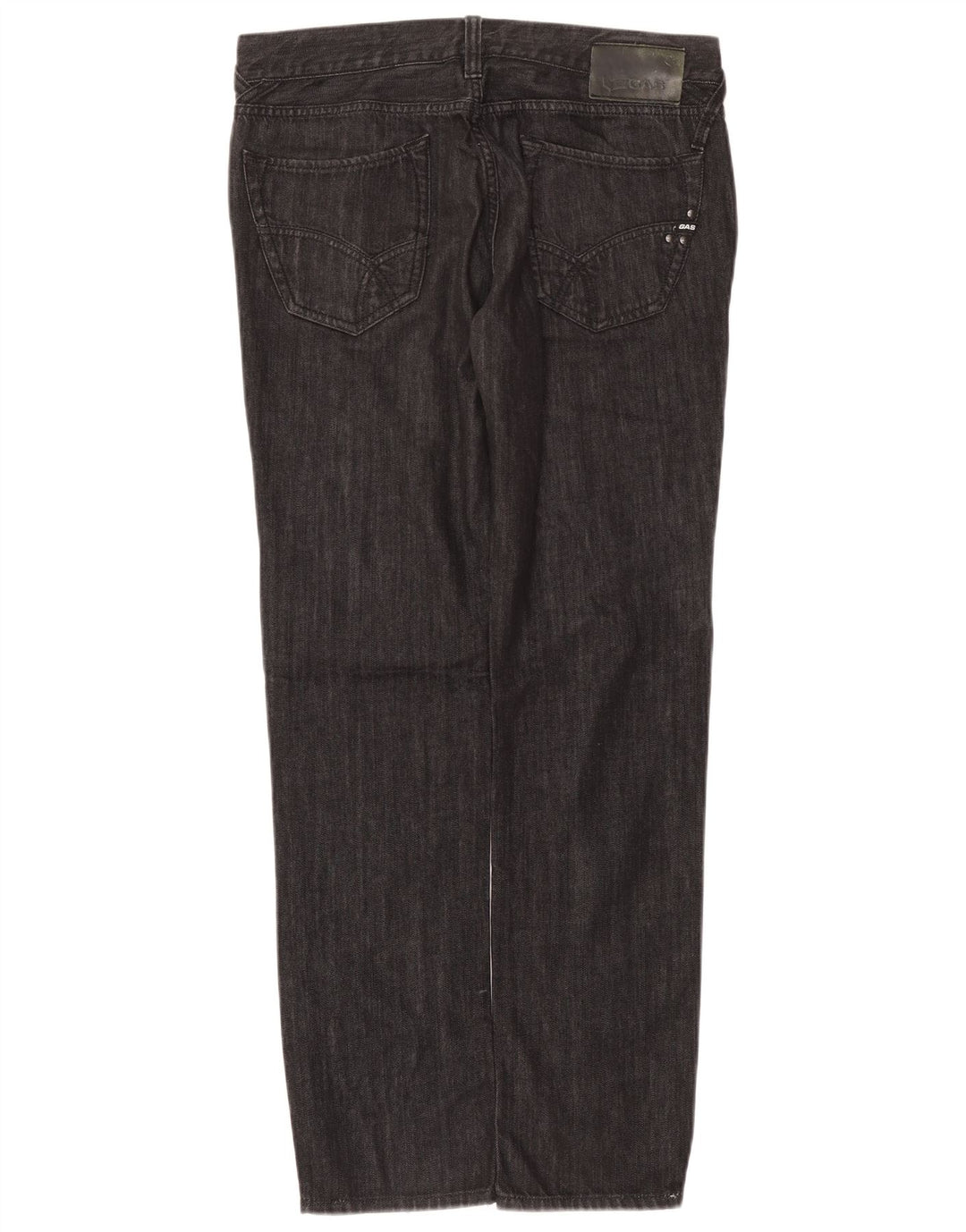 Jeans dritti da uomo Gas W33 L34 cotone grigio