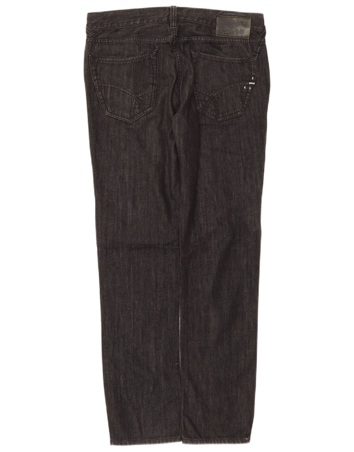 Jeans dritti da uomo Gas W33 L34 cotone grigio