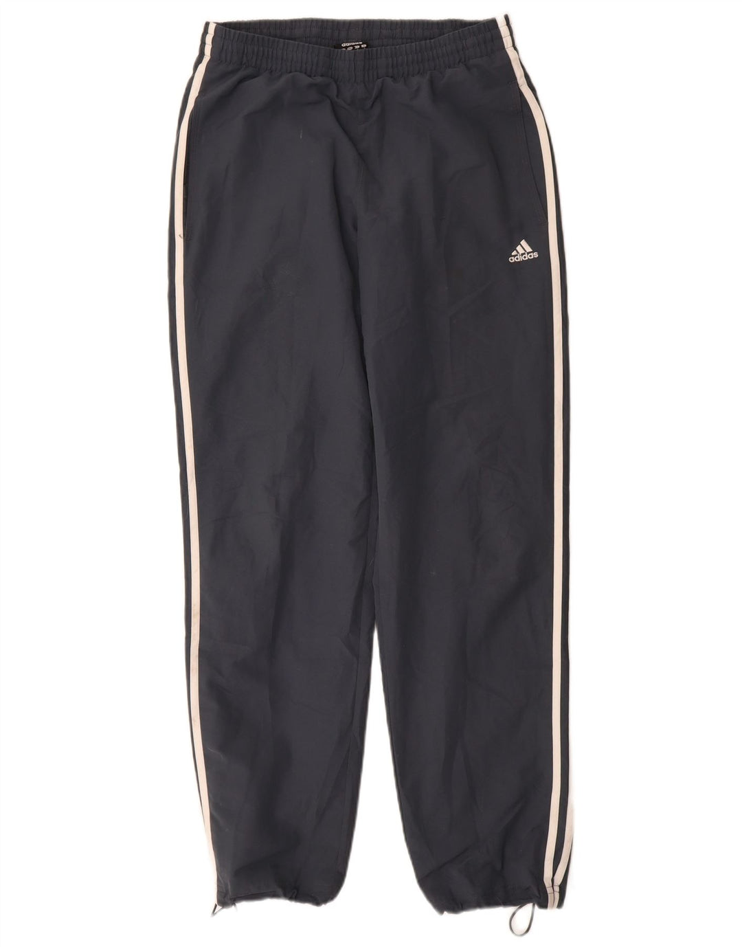 Pantaloni da tuta da uomo Adidas Joggers piccoli in poliestere blu navy
