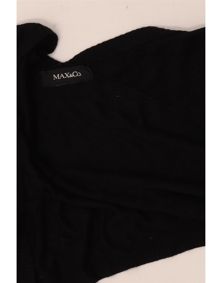 Top corto da donna con maniche a 3/4 Max & Co. UK 10 piccolo nero
