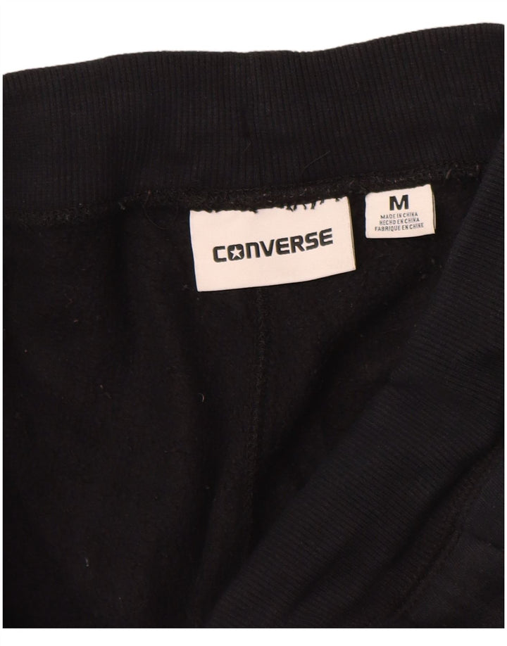 Pantaloni da tuta da donna Converse Joggers UK 14 Medium Black Cotton