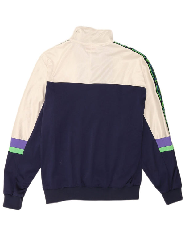 Giacca sportiva da uomo con grafica Asics IT 52 Large Blu Navy Colourblock