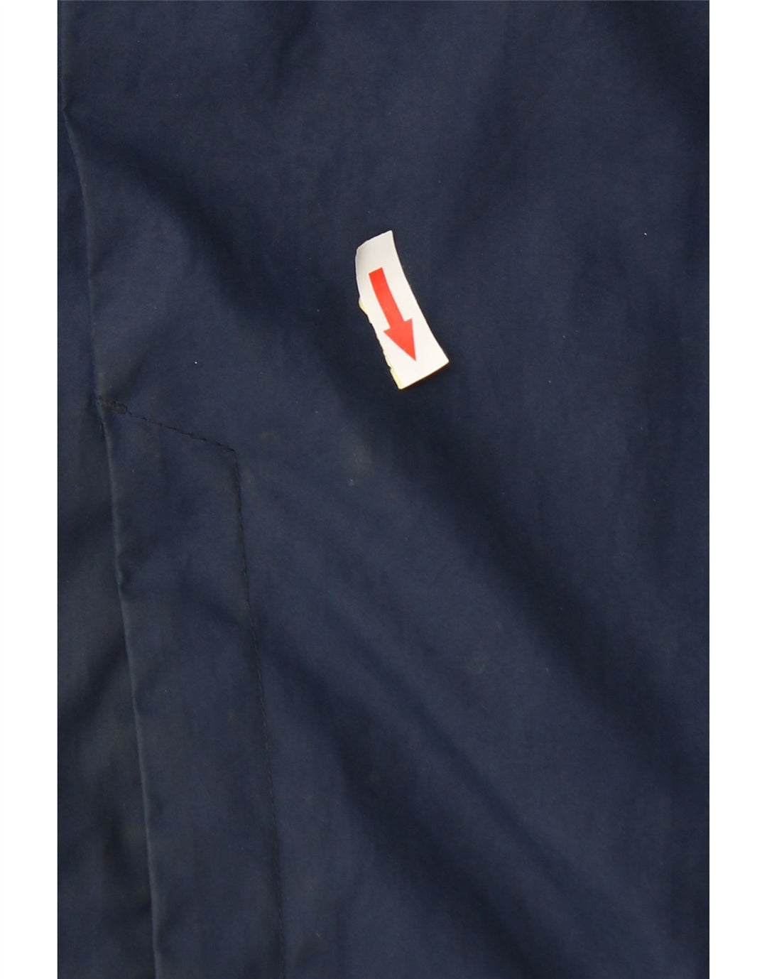 Cappotto imbottito con cappuccio Nike da uomo UK 38 medio blu navy poliestere