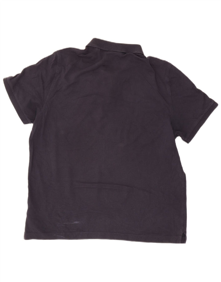 Polo da uomo Gant 2XL in cotone blu navy