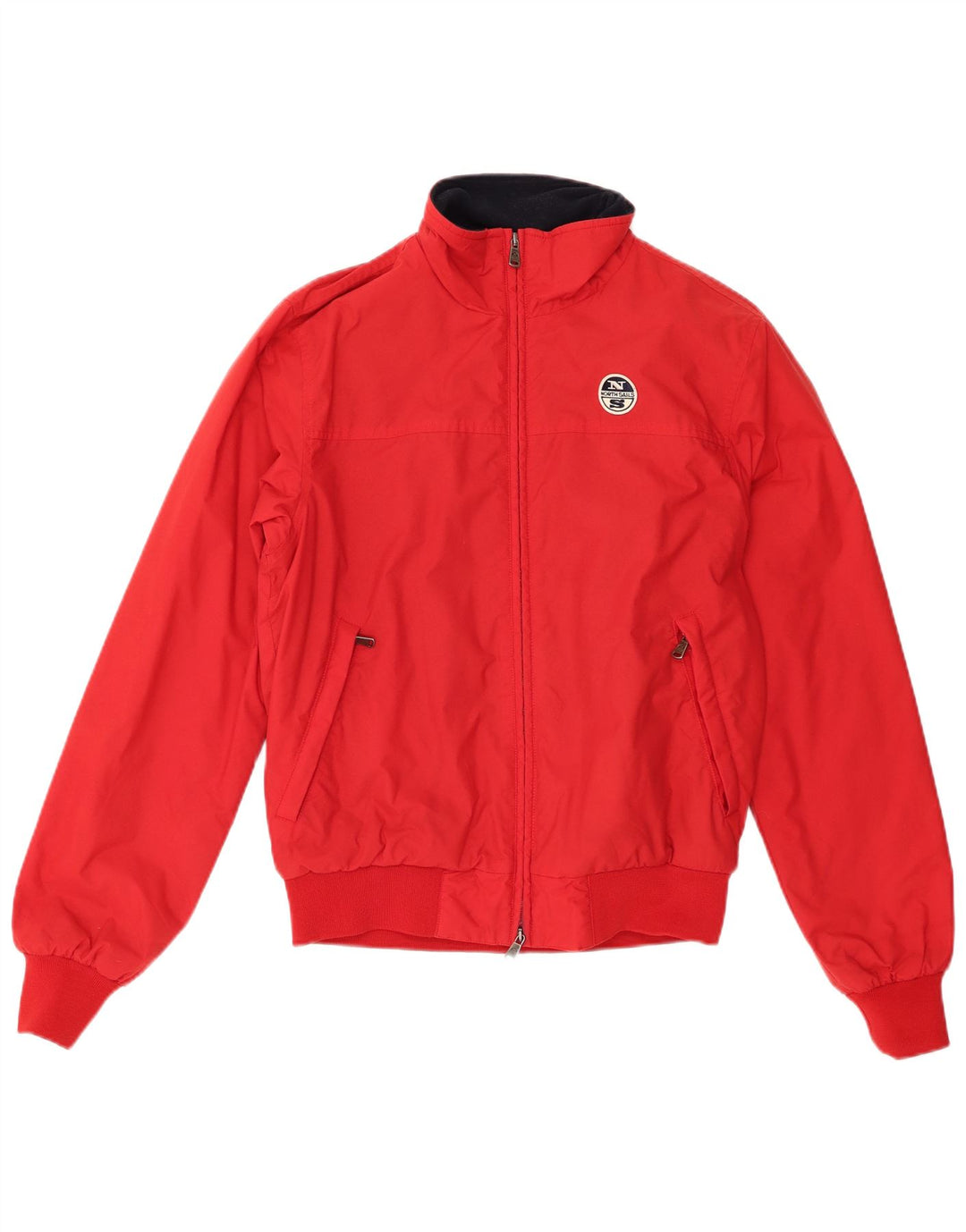 Giubbotto bomber da uomo North Sails UK 38 rosso medio in poliammide