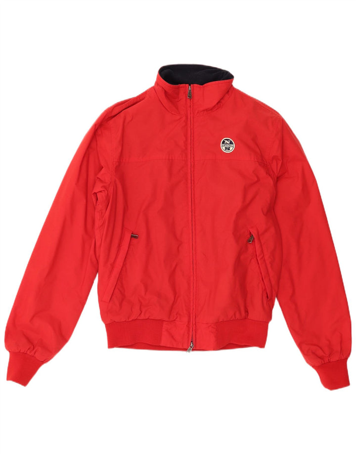 Giubbotto bomber da uomo North Sails UK 38 rosso medio in poliammide