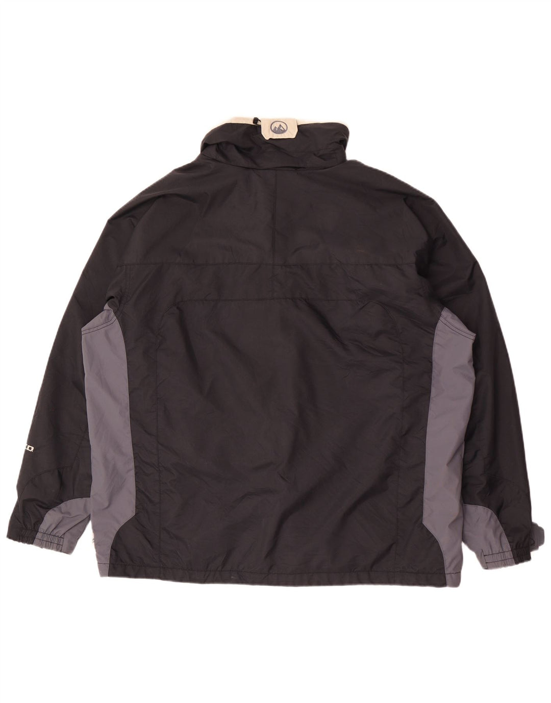 Giacca a vento con cappuccio Columbia Interchange da uomo UK 40 grande nera