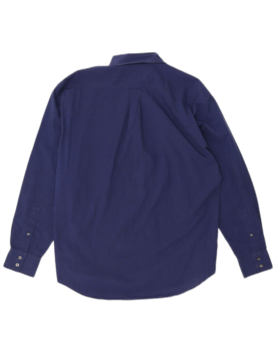 Camicia da uomo Yves Saint Laurent grande in cotone blu navy