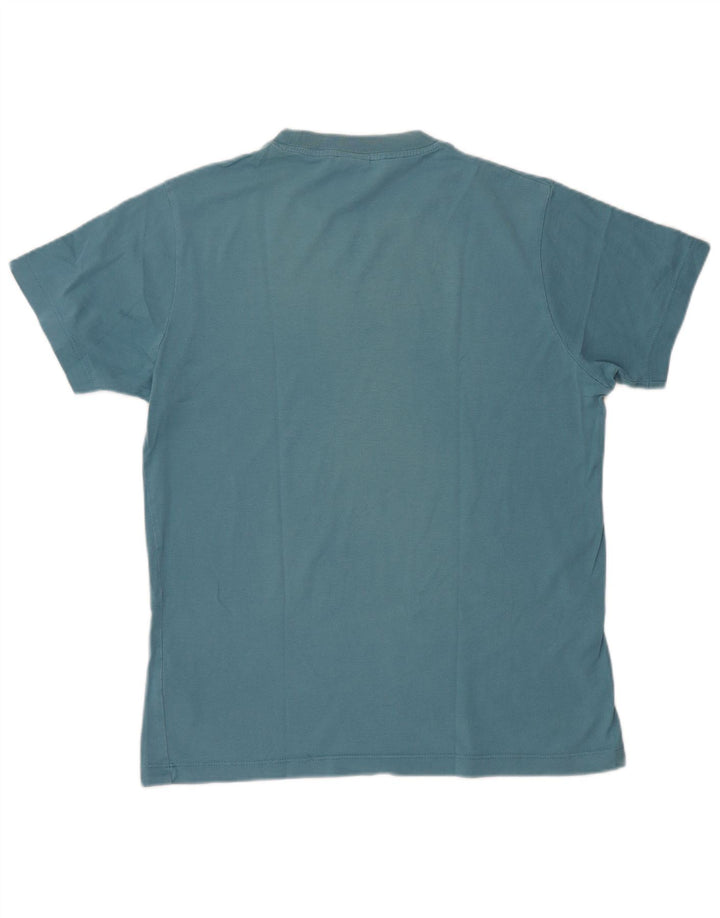 T-shirt grafica da uomo Nike Top UK 39/41 cotone blu medio