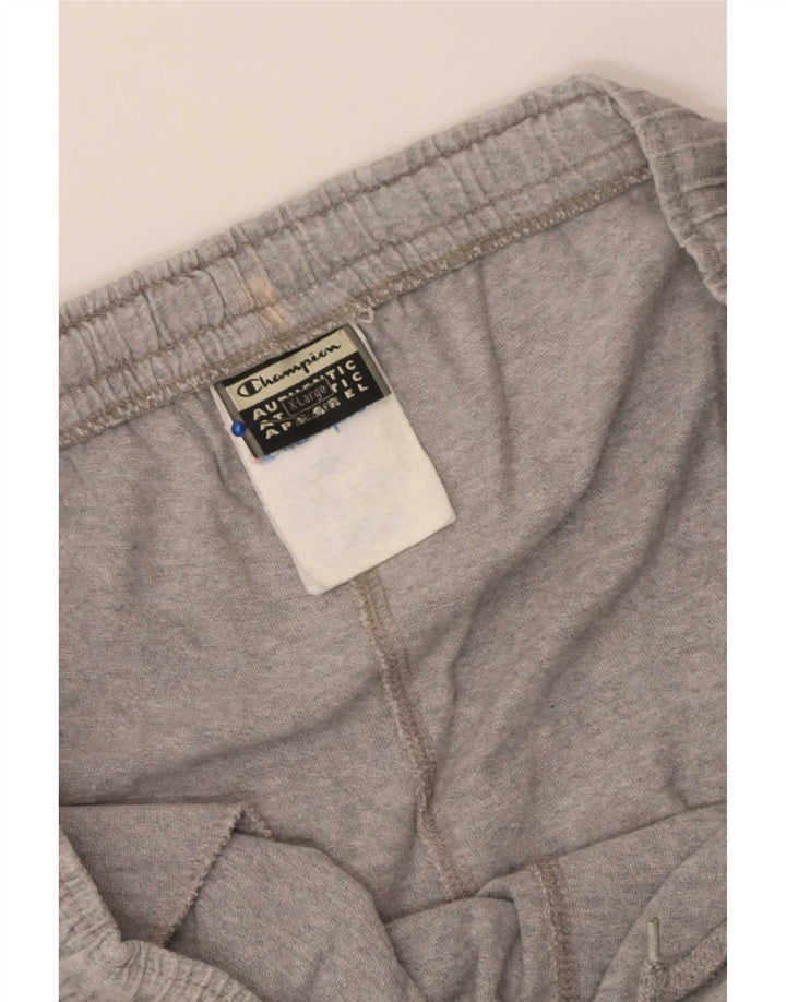Pantaloncini sportivi da uomo Champion XL in cotone grigio