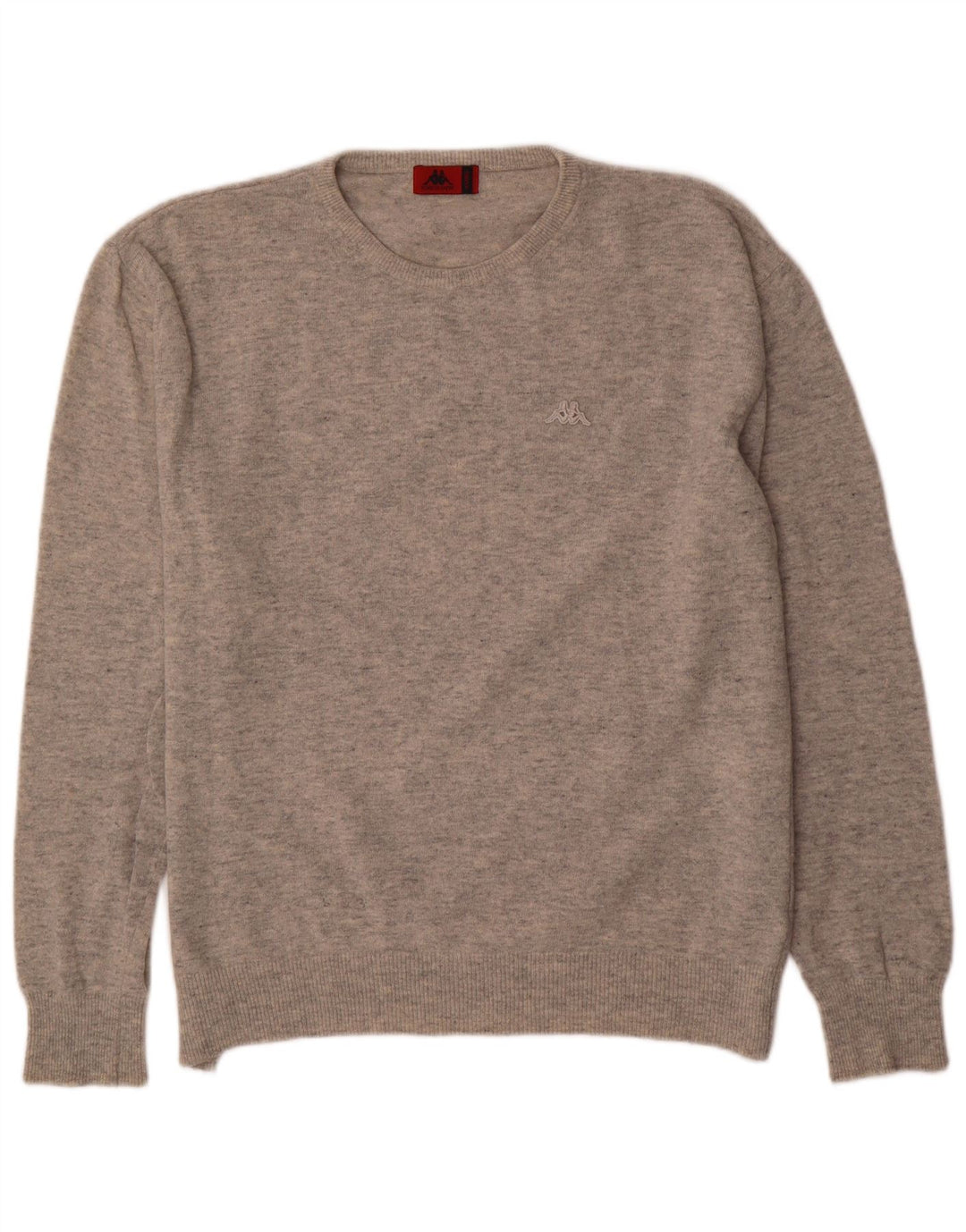 Maglione Kappa Uomo Girocollo XL Grigio Lana