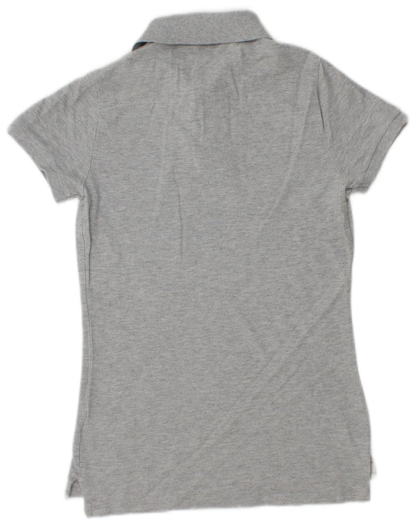 Polo Ralph Lauren da donna skinny polo UK 8 piccola in cotone grigio