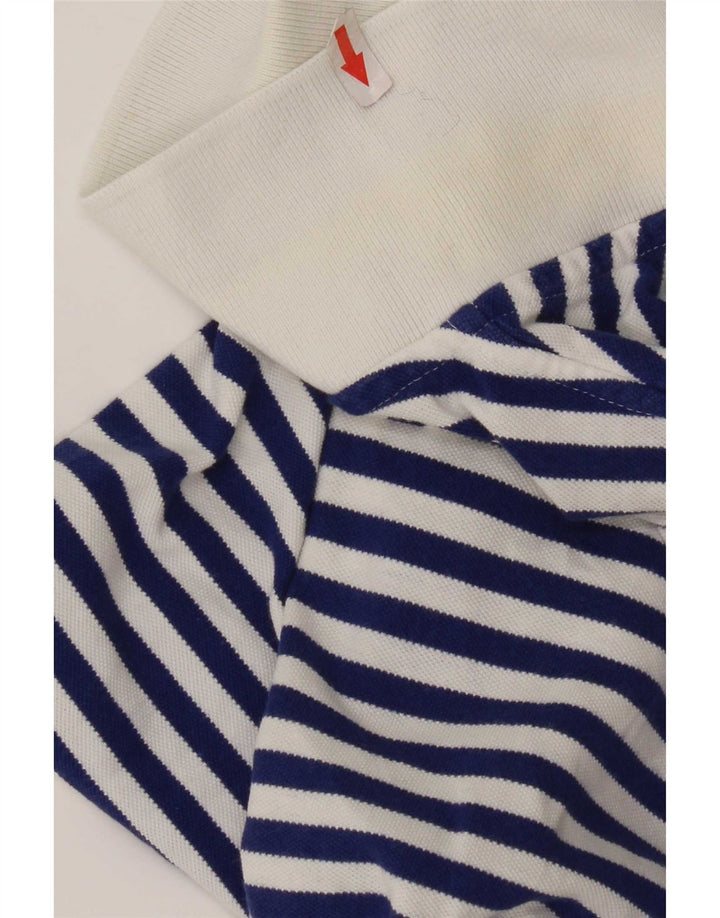Polo Nike da uomo Inter Milan in cotone a righe medie blu navy