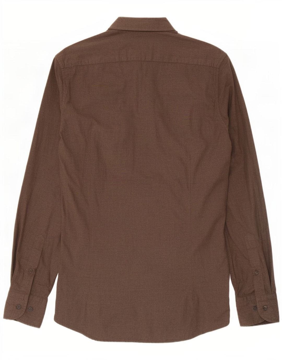 Camicia Uomo Massimo Dutti Piccola Marrone Cotone