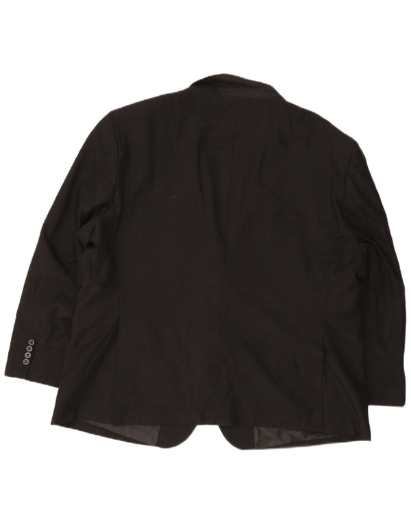 Giacca blazer da uomo a 2 bottoni Nautica IT 52 XL poliestere nero
