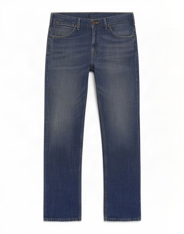 Jeans dritti da uomo Levi's W33 L32 in cotone blu