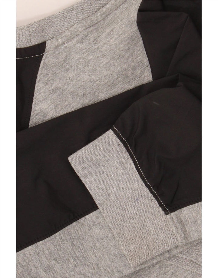 Felpa con grafica NIKE per ragazzi, 10-11 anni, color grigio medio