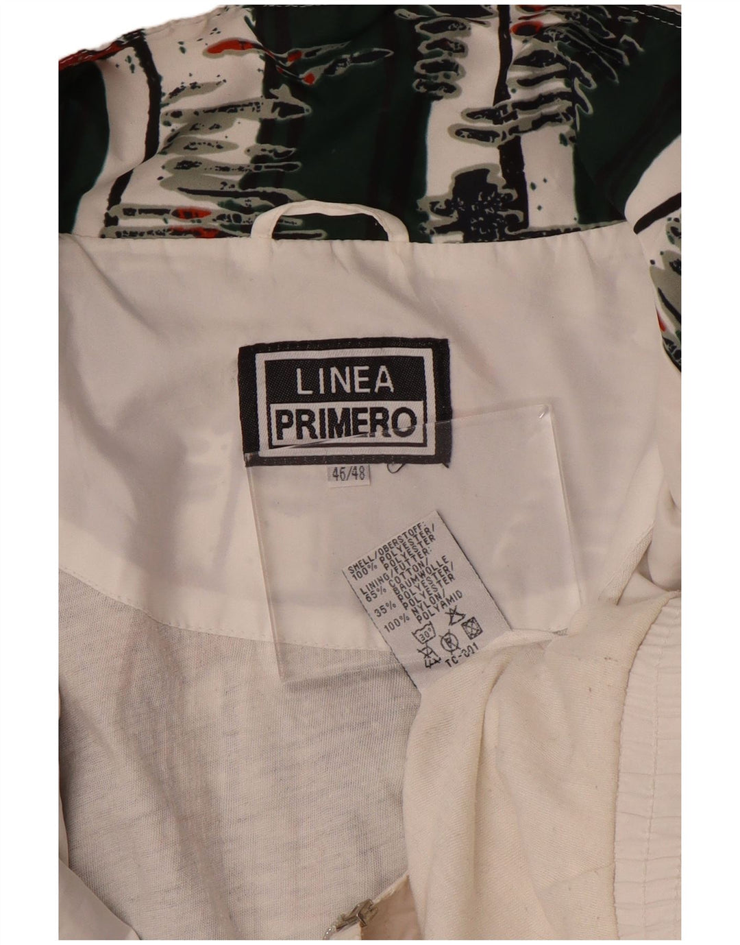 Giacca da tuta da uomo LINEA PRIMERO Taglia 46/48 2XL Bianco