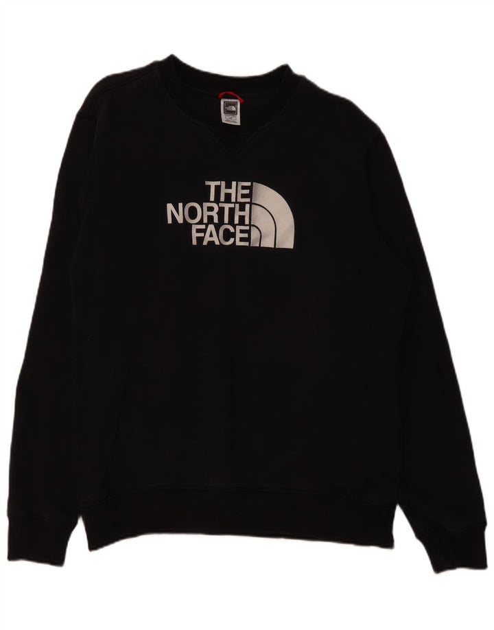 THE NORTH FACE Felpa grafica da uomo Maglione grande cotone nero