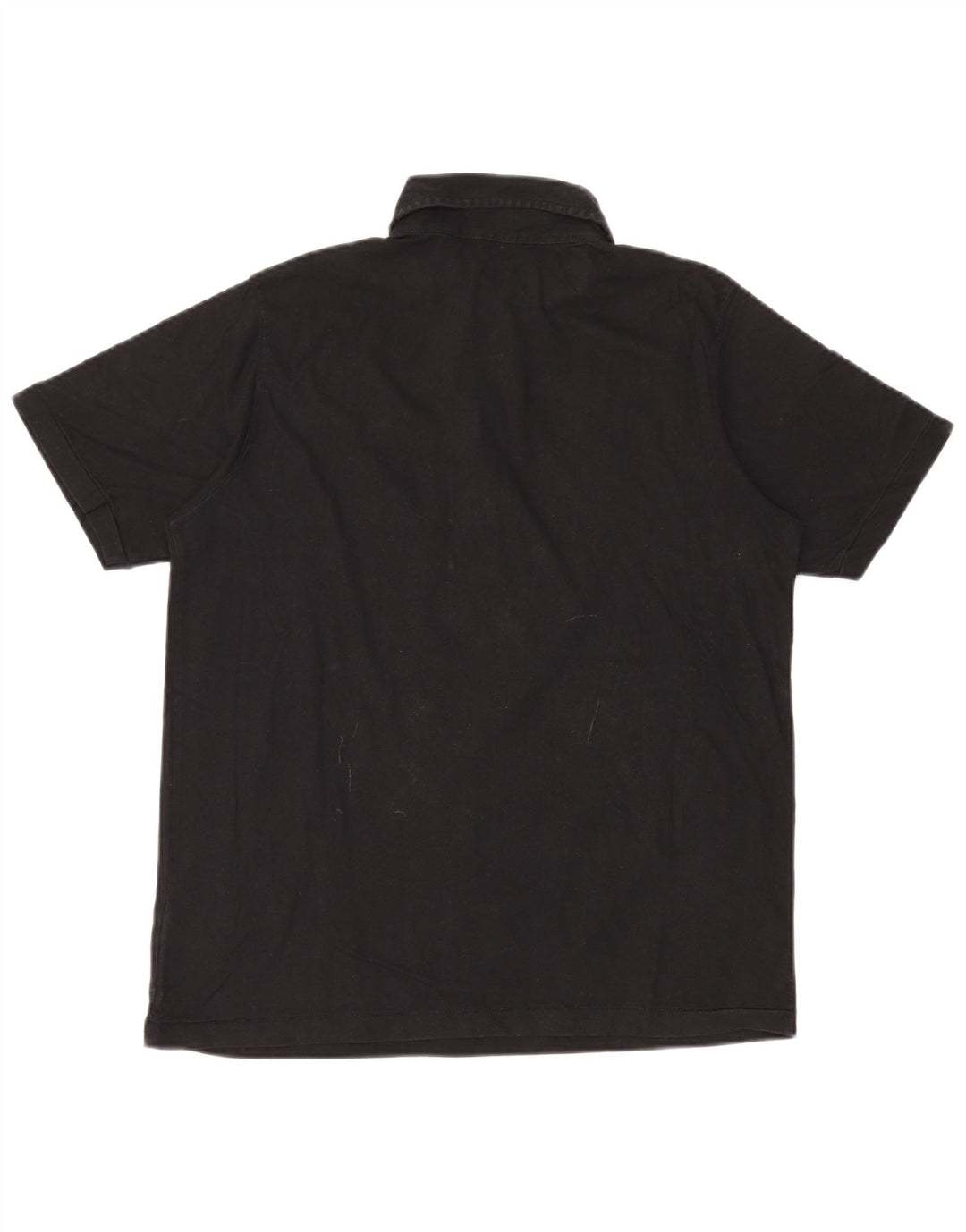 Polo da uomo NAPAPIJRI piccola in cotone nero