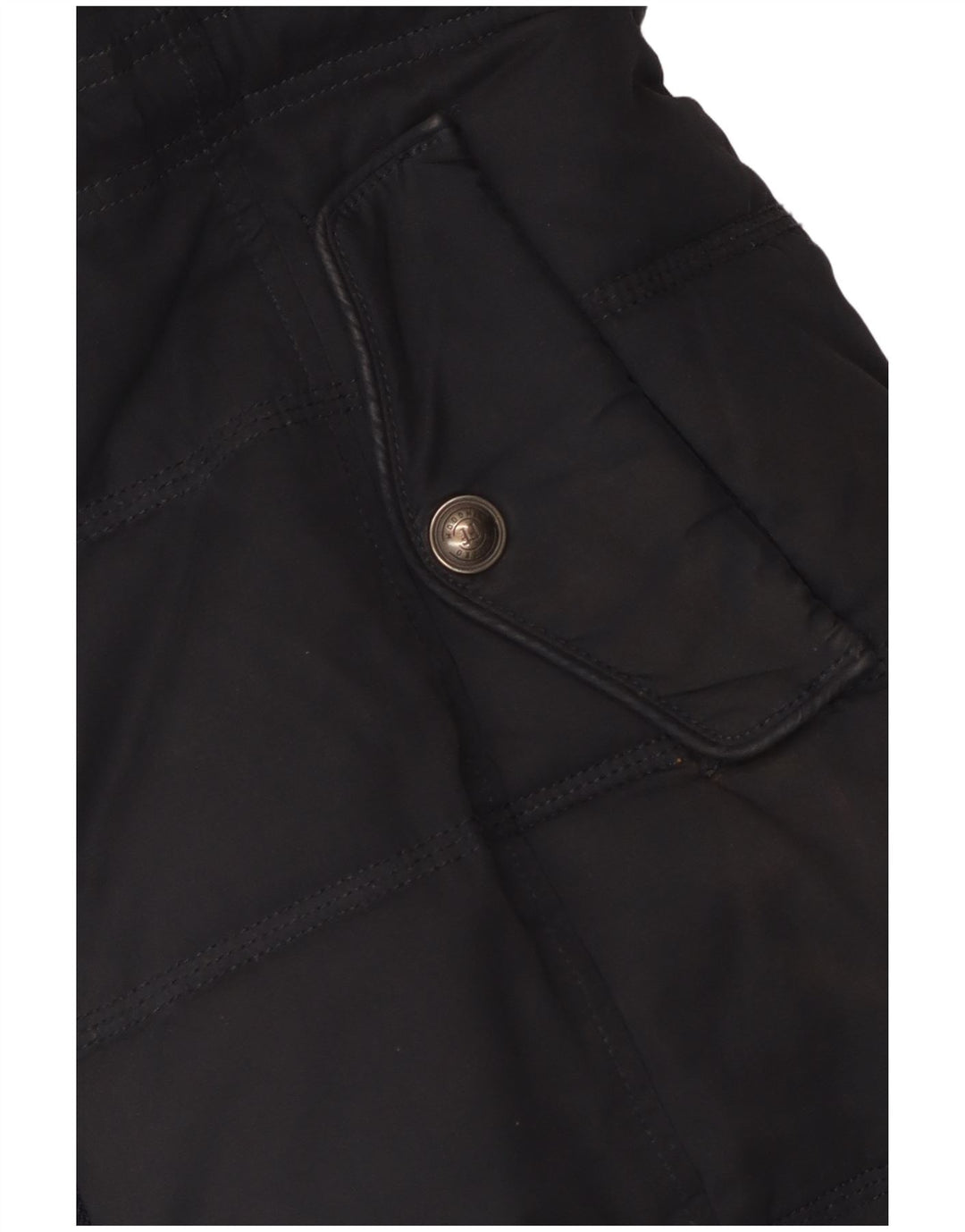 Giacca imbottita da donna Fat Face UK 12 poliestere nero medio