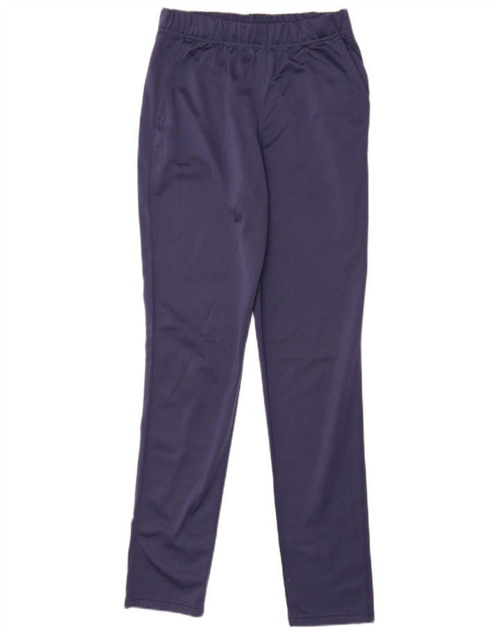 Pantaloni della tuta da ragazza Reebok 13-14 anni in poliestere blu navy