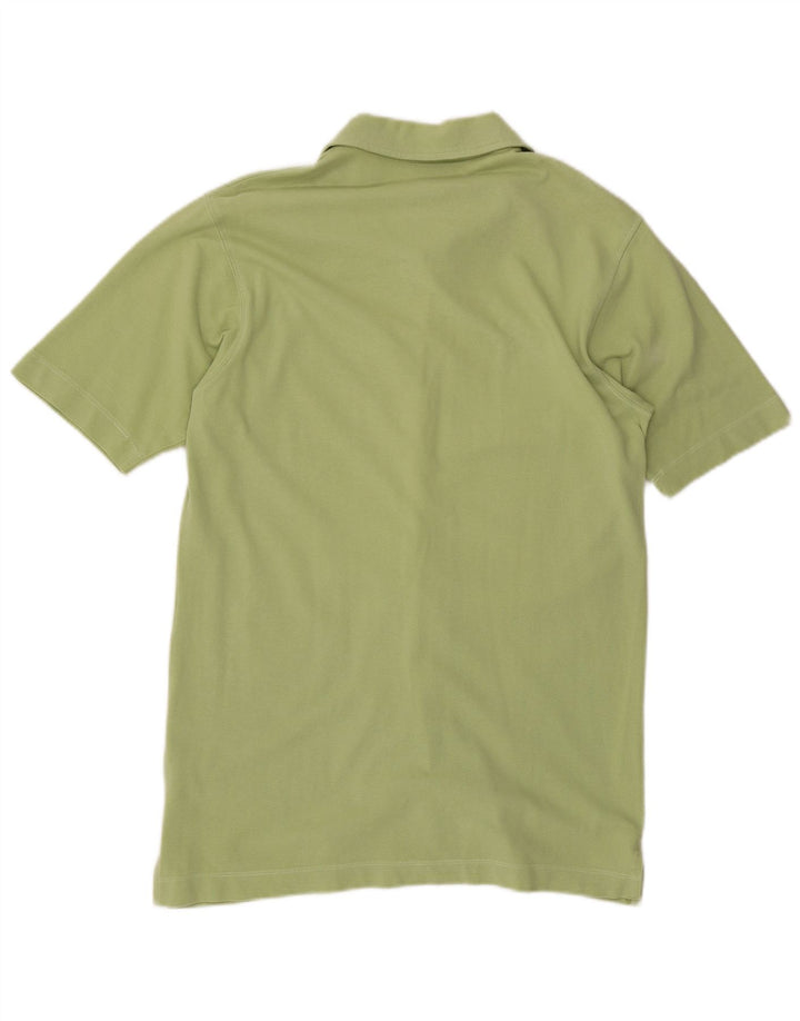 Camicia Mash da uomo a maniche corte grande in cotone verde
