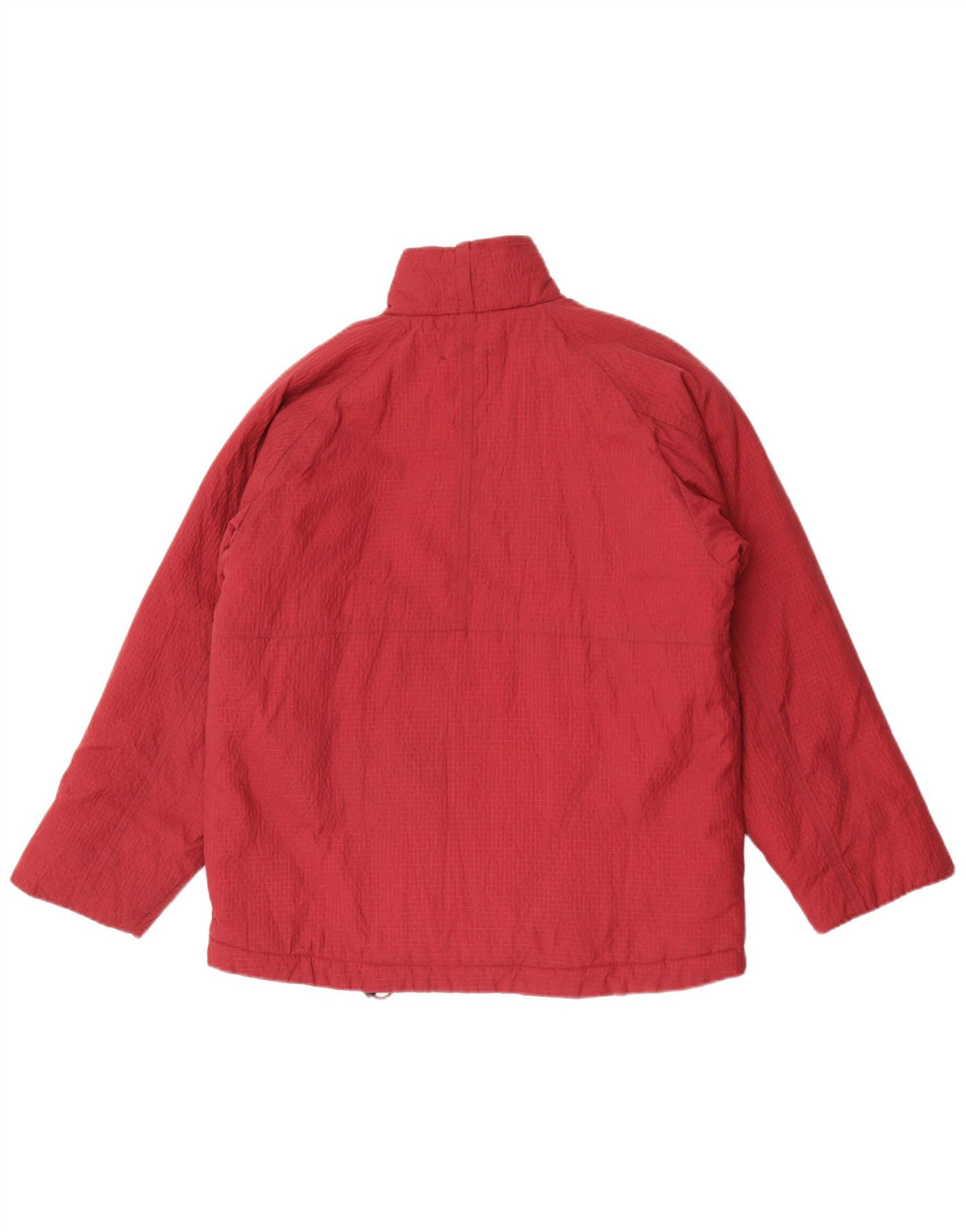 Giacca a vento Nike da bambino, 12-13 anni, in nylon a quadri bordeaux grande