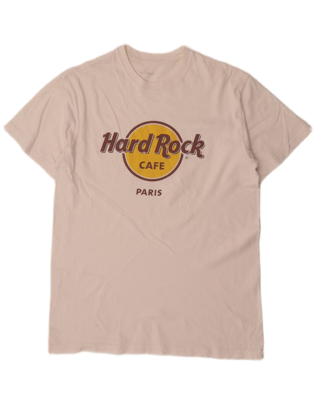 T-shirt grafica da uomo Hard Rock Cafe Paris, colore bianco medio