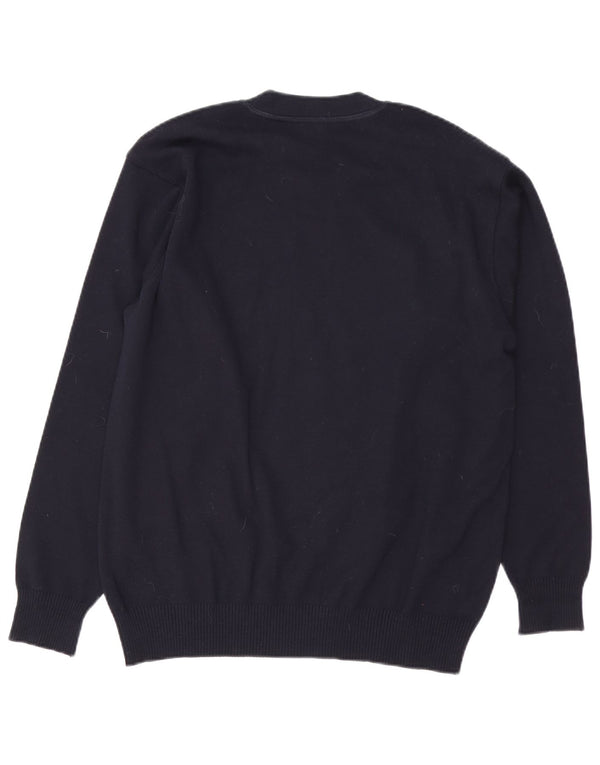 PAUL & SHARK Maglione girocollo da uomo maglione grande in lana blu navy