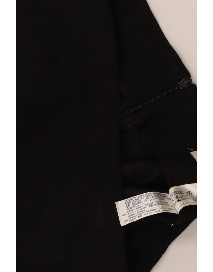 Minigonna Zara da donna piccola W26 poliestere nera