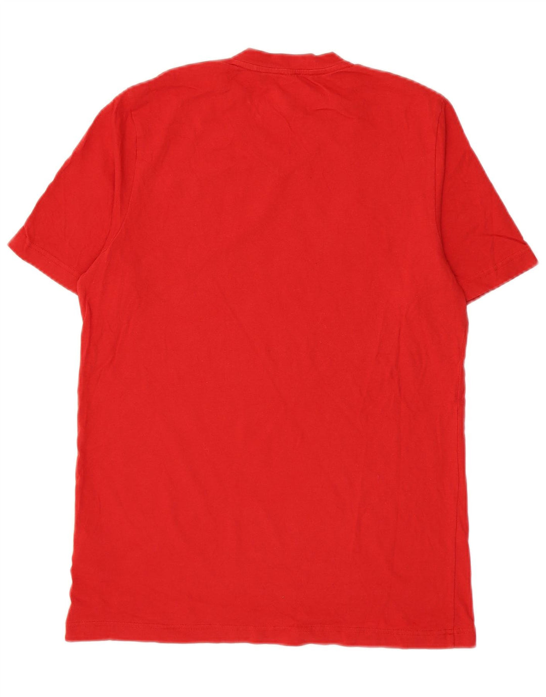 T-shirt da uomo Adidas Top in cotone rosso medio