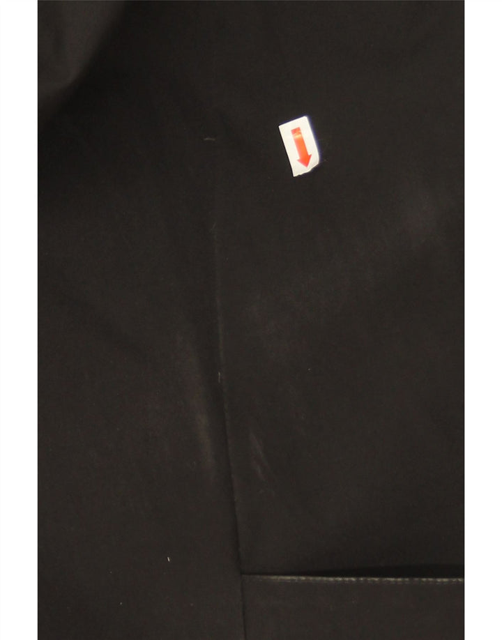 Canadiens Cappotto imbottito con cappuccio da uomo IT 46 Small Nero Poliestere