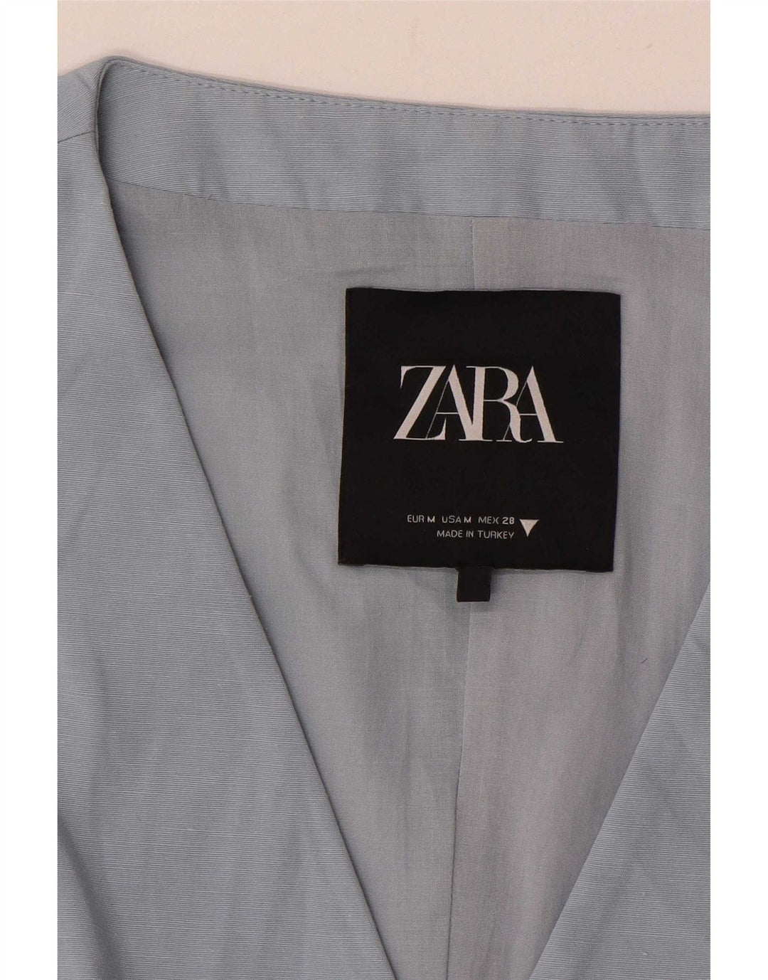 Gilet Zara da donna UK 12 blu medio