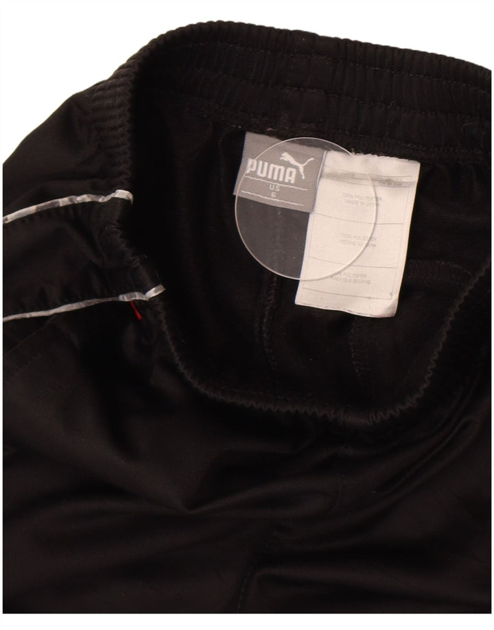 Pantaloni della tuta da ragazzo Puma 5-6 anni in poliestere nero