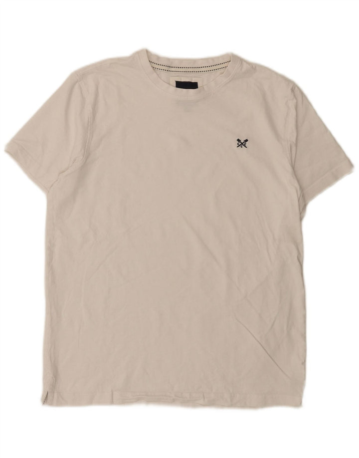 Crew Clothing T-shirt da uomo Top bianca media