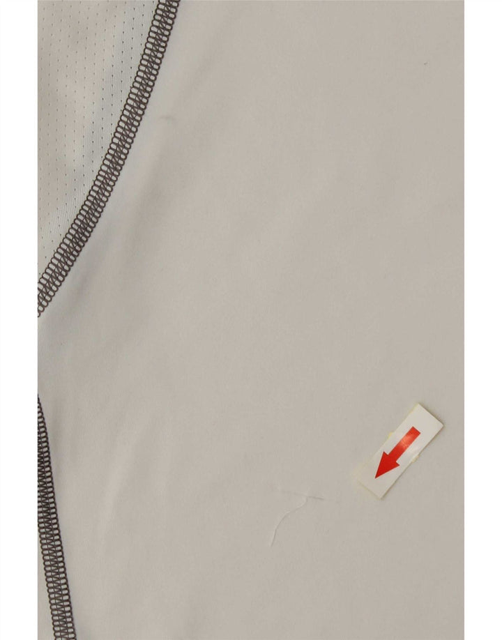 T-shirt da uomo Under Armour Top Small in poliestere grigio