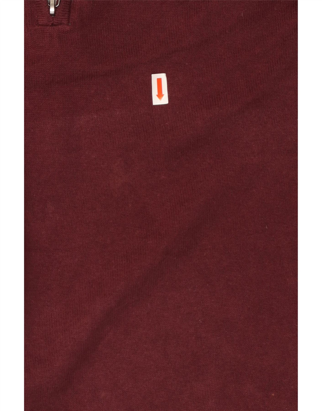 Maglione da uomo con zip e collo IZOD marrone medio