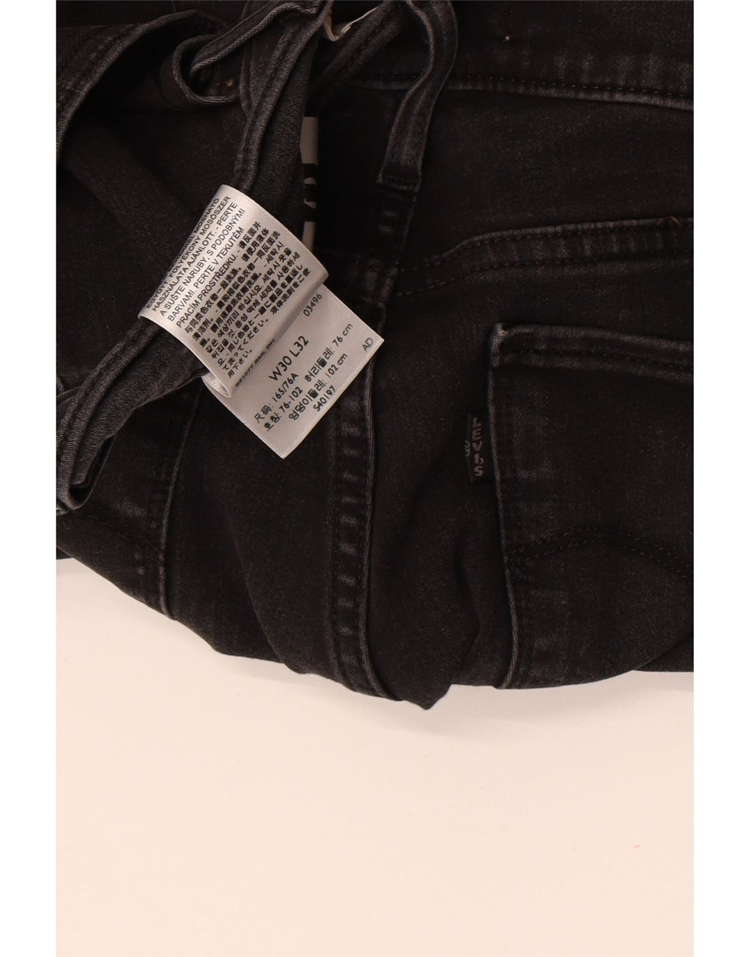 Levi's Donna 312 Shaping Slim Jeans W30 L32 Cotone Nero