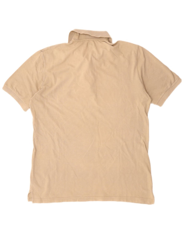 Polo Armani Uomo Grande In Cotone Beige