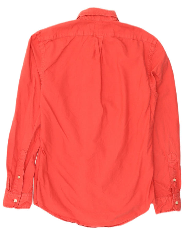 Camicia slim fit da uomo Ralph Lauren piccola in cotone rosso