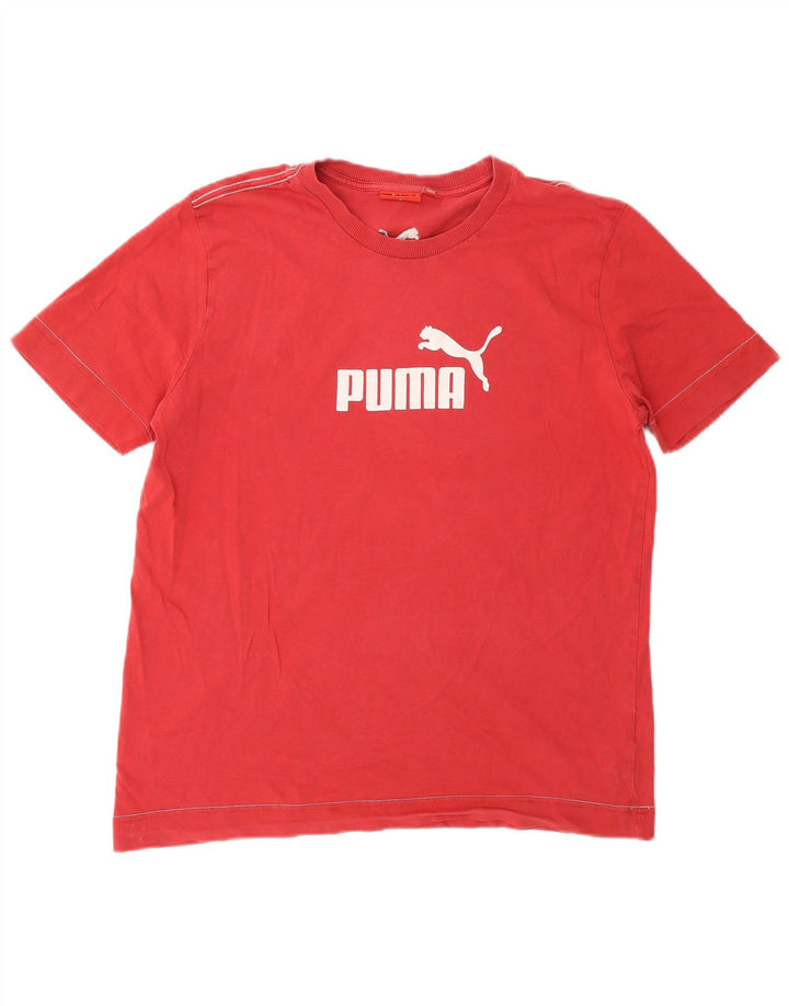 Maglietta grafica da uomo Puma Top rossa media