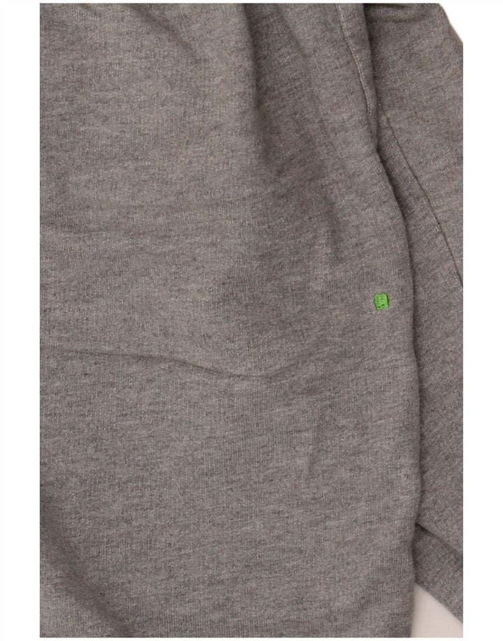 Pantaloni da tuta da uomo Hugo Boss in cotone grigio medio