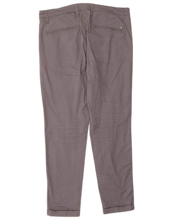 Pantaloni Chino Slim Uomo Liu Jo IT 50 Large W34 L28 Cotone Grigio