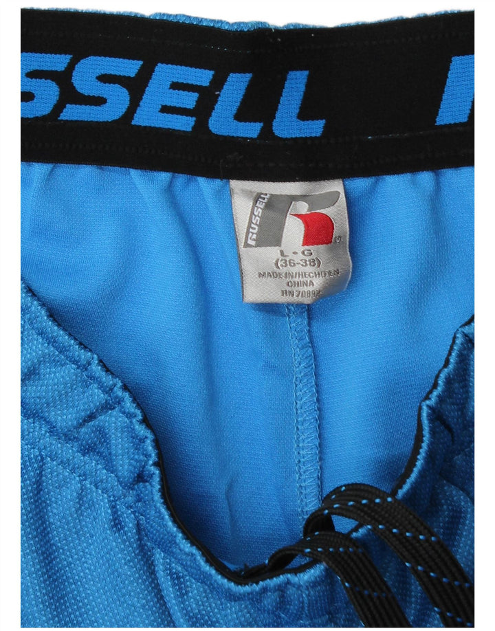 Pantaloni da tuta Dri-Power da uomo Russell Athletic, grandi in poliestere blu