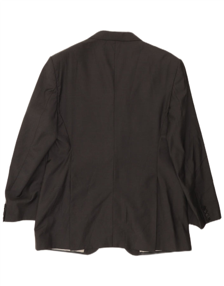 Giacca blazer a 2 bottoni da uomo Ferre Ittierre IT 60 5XL lana grigia